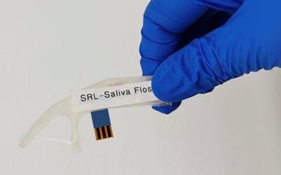 ¿Un hilo dental inteligente que mide el estrés?